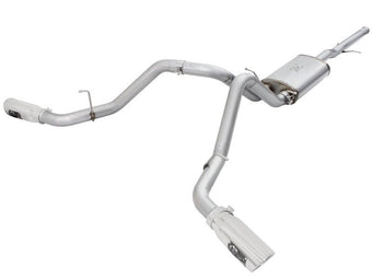 compare product aFe Mach Force-XP Exhaust 3in Cat-Back SS 14-15 GM 1500 Trucks 4.3L/5.3L Dual Split w/ Polished Tip
