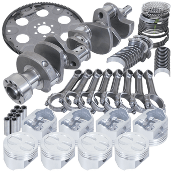 compare product Eagle Chevy 350 1Pc 3.480in Crank 5.700in I-Beam Rods 4.040in Pistons 153 Tooth FP Balanced Assembly