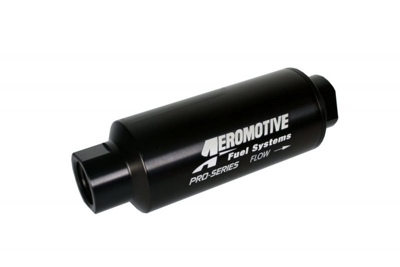 Aeromotive Pro - Series In - Line Fuel Filter - ORB - 12 - 10 Micron Microglass Element - My Store