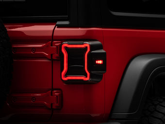 compare product Raxiom 18-22 Jeep Wrangler JL LED Tail Lights- Black Housing (Smoked Lens)