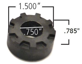 compare product Ridetech Delrin Control Arm Single Bushing (1.5in Large OD / .750 ID / .785in OAL)