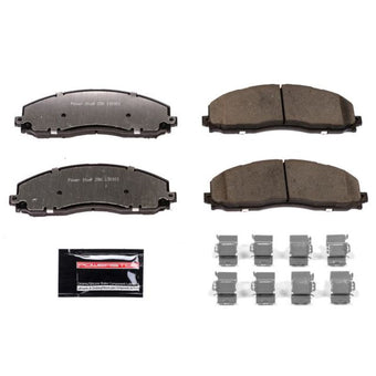 compare product Power Stop 12-19 Ford F-250 Super Duty Front Z36 Truck & Tow Brake Pads w/Hardware