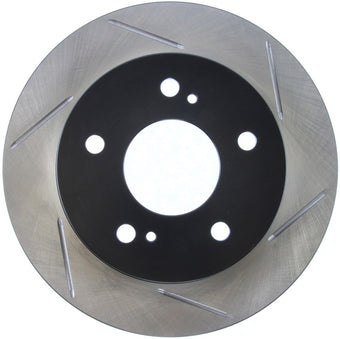 compare product StopTech Power Slot 2/94-98 240SX 5 Lug Slotted Rear Left Rotor