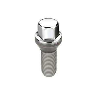 compare product McGard Hex Lug Bolt (Cone Seat) M12X1.25 / 17mm Hex / 22.0mm Shank Length (Box of 50) - Chrome