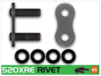 compare product RK Chain 520XRE-RIVET NATURAL