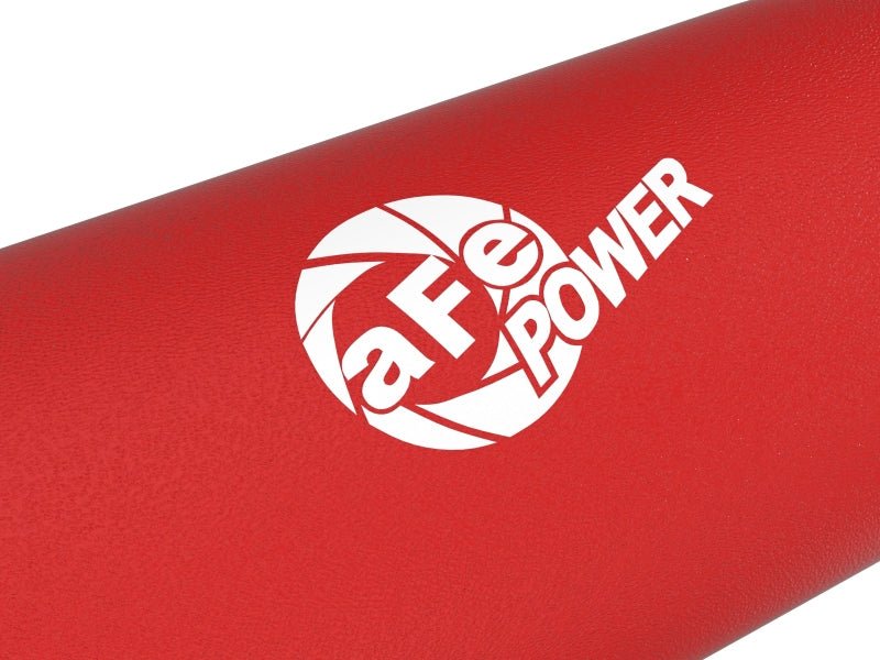 aFe 20 - 23 Ford Explorer ST V6 3.0L (tt) BladeRunner 2 - 3/4in Aluminum Cold Charge Pipe - Red - My Store