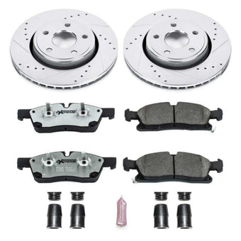 compare product Power Stop 11-19 Dodge Durango Front Z26 Street Warrior Brake Kit