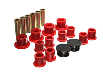 compare product Energy Suspension 98-11 Ford Ranger Red Rear Leaf Spring Bushing Set