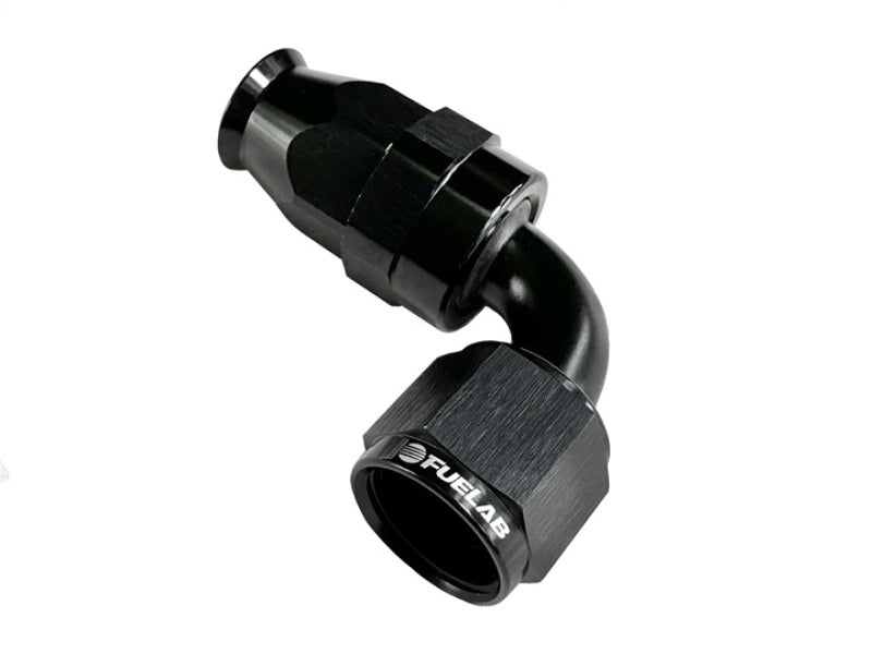 Fuelab PTFE Swivel Hose End Fitting - 90 Degree - 8AN - My Store