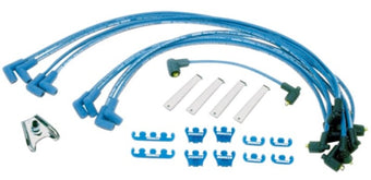 compare product Moroso Mopar Ignition Wire Dress-Up Kit - Blue Max - Spiral Core