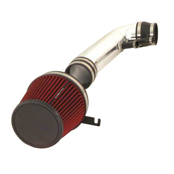 compare product Spectre 96-04 Ford Mustang GT V8-4.6L F/I Air Intake Kit - Clear Anodized w/Red Filter