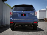 aFe Subaru Forester XT 14 - 18 H4 - 2.5L (t) Takeda 2 - 1/2in to 2 - 1/4in 304 SS Cat - Back - Black Tip - My Store