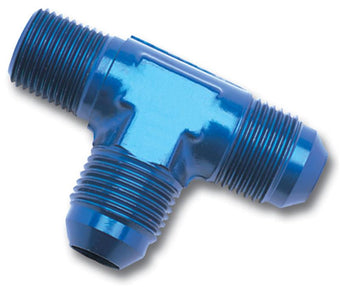 compare product Russell Performance -12 AN to 3/4in NPT Flare to Pipe Tee On Run Fitting