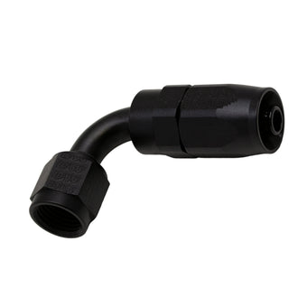 compare product DeatschWerks 6AN Female Swivel 90-Degree Hose End CPE - Anodized Matte Black