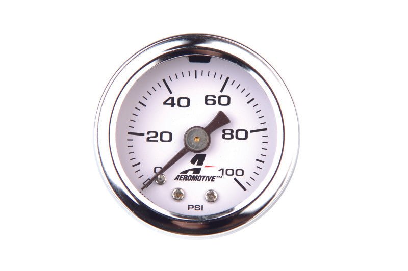 Aeromotive 0 - 100 PSI Fuel Pressure Gauge - My Store