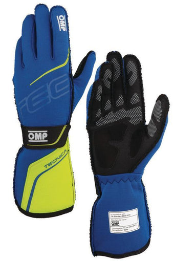 compare product OMP TECNICA GLOVES FIA 8856-2018 BLACK / ANTHRACITE SZ L