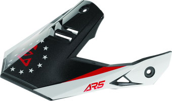 compare product Answer AR5 Rally Visor - Red/Black