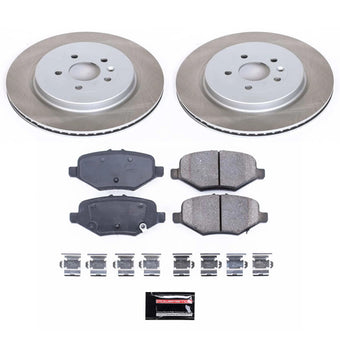 compare product Power Stop 13-19 Lincoln MKT Rear Semi-Coated Rotor Kit