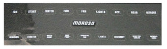 compare product Moroso Electrical Switch Panel Label (Use w/Part No 74130/74131/74132/74133/74134/74135/74136/74180)