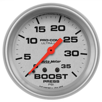 compare product Autometer Ultra-Lite 2 5/8in Mechanical Boost Gauge