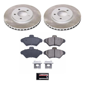 compare product Power Stop 93-97 Mercury Cougar Front Semi-Coated Rotor Kit