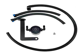compare product J&L 10-15 Chevrolet Camaro LS3 6.2L Passenger Side Oil Separator 3.0 - Black Anodized