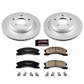compare product Power Stop 99-04 Jeep Grand Cherokee Front Z17 Evolution Geomet Coated Brake Kit