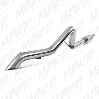 compare product MBRP 2007-2009 Jeep Wrangler (JK) 3.8L V6 4 dr Off-Road Tail Pipe Muffler before Axle