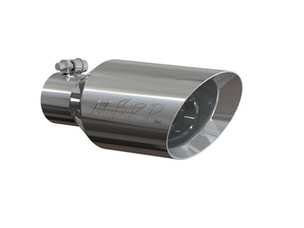 compare product MBRP Universal Tip 4.5 O.D. Dual Walled Angled Rolled End 2.5 Inlet 12in Length - T304