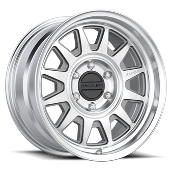 compare product Raceline 952MC Aero 17x9in / 5x127 BP / -12mm Offset / 78.1mm Bore - Machined Wheel