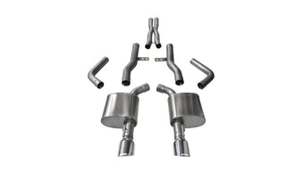 compare product Corsa 2015-2023 Dodge Charger SRT/Scat Pack/R/T 6.4L Polished Xtreme Cat-Back Exhaust