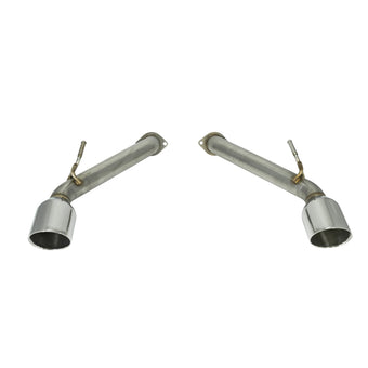 compare product Remark 2017+ Infiniti Q60 Axle Back Exhaust w/Stainless Steel Double Wall Tip