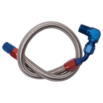 compare product Edelbrock Fuel Line Braided Stainless for BBC ( Use w/ 8134 )