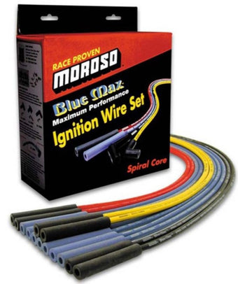 compare product Moroso Custom Ignition Wire Set - Blue Max - Spiral Core