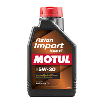 compare product Motul Asian Import Motor Oil 5w30 12x1L