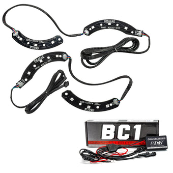 compare product Oracle 14-15 Chevy Camaro RS Headlight DRL Upgrade Kit - ColorSHIFT w/ BC1 Controller