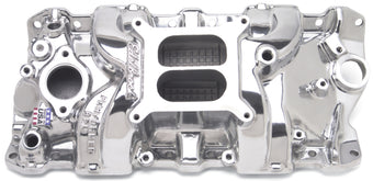compare product Edelbrock Perf RPM Manifold Polished