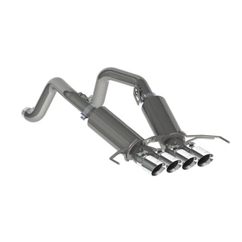 compare product MBRP 14-19 Chevy Corvette V8 6.2L 3in T304 Dual Axle Back w/ 4in Quad Dual Wall Tips