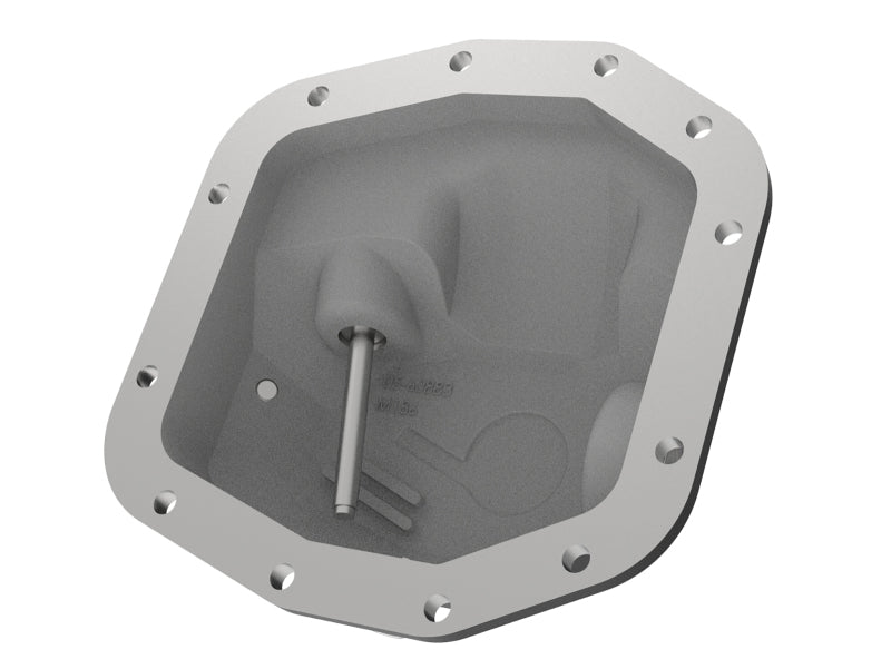 aFe 18 - 23 Jeep Wrangler JL Pro Series (Dana M186) Front Diff Cover w/ Oil - Black - My Store