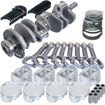 compare product Eagle Chevy LS3 4.000in Crank 24 Tth Reluctor 6.125in I-Beam Rods 4.125in Pistons Rotating Assembly
