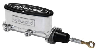 compare product Wilwood High Volume Tandem M/C - 15/16in Bore Ball Burnished-W/Pushrod - Early Mustang