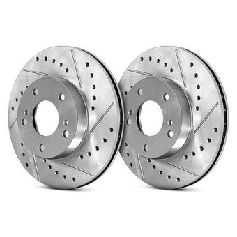 compare product StopTech Select Sport 07-13 BMW 335i Slotted & Drilled Vented Left Rear Brake Rotor