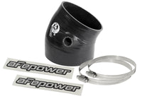 aFe Magnum FORCE Intake Coupling Kit (4 - 3/8 IN ID to 3 - 3/4 IN ID x 30 Deg.) Elbow Coupler - Black - My Store