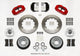 Wilwood Narrow Superlite 6R Front Hub Kit 14.00in Red Magnum Force Drop Spindle - My Store