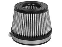 aFe MagnumFLOW Dry S Air Filter 5in. F x 5 - 3/4in. B x 4 - 1/2in. T (INV) x 3 - 1/2in. H - My Store