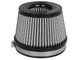 aFe MagnumFLOW Dry S Air Filter 5in. F x 5 - 3/4in. B x 4 - 1/2in. T (INV) x 3 - 1/2in. H - My Store