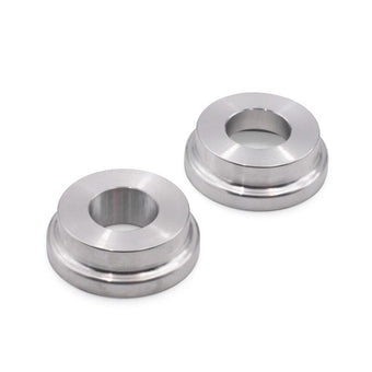 compare product BLOX 2-Piece Billet Aluminum Solid Shifter Bushing B-Series Transmissions - Silver