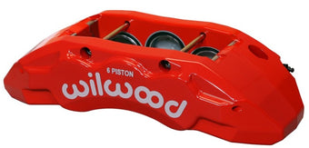 compare product Wilwood Caliper-TX6R- R/H - Red 1.75/1.62/1.62in Pistons 1.38in Disc