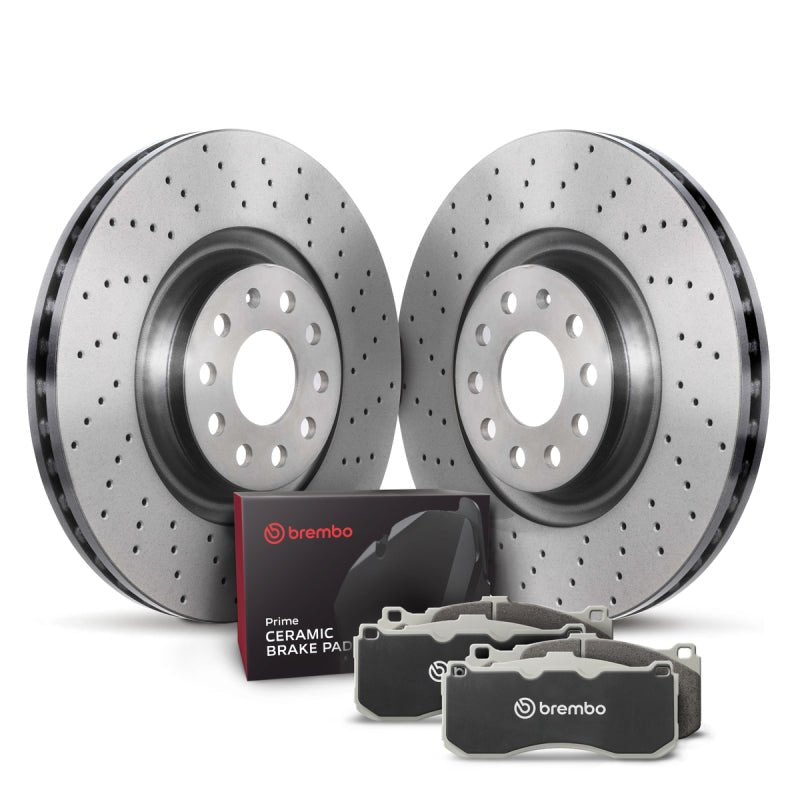 Brembo OE 15 - 20 Volkswagen e - Golf/14 - 20 Golf/15 - 19 Golf SportWagen/19 - 21 Jetta Front Disc Brake Kit - My Store