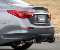 HKS Infiniti Q50 Hybrid VQ37 Dual Hi - Power Titanium Tip Catback Exhaust - My Store